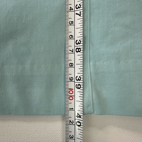 Talbots Light Blue Ruffle Neck Midi Dress - Picture 7 of 7